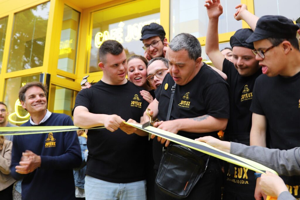 Inauguration du Café Joyeux d'Angers