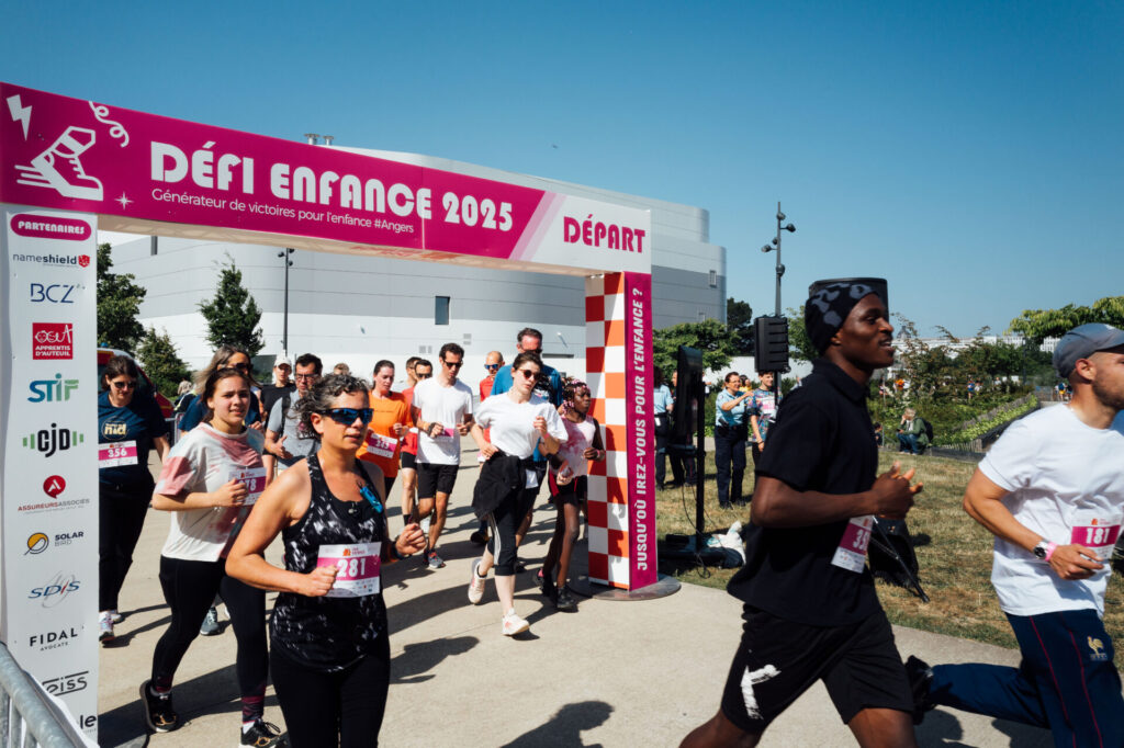 Défi Enfance 2025 - Départ de la course